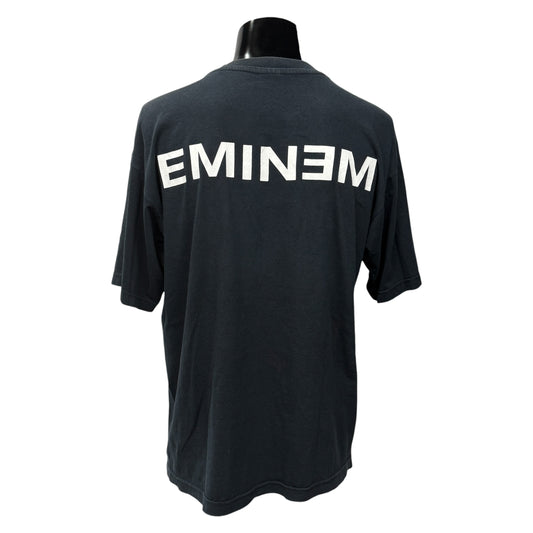 EMINEM Vintage "Censored Portrait" Lawsuit T-Shirt Size L