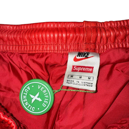 Supreme x AW LEATHER WARM UP PANT 19AW LEATHER WARM UP PANT Size M