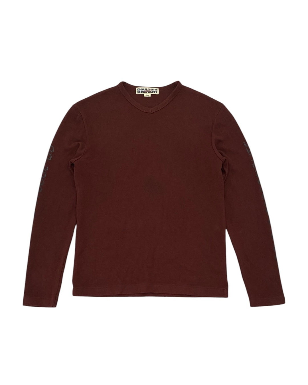 Jean Paul GAULTIER OBJET Button-Up Shirt Brown