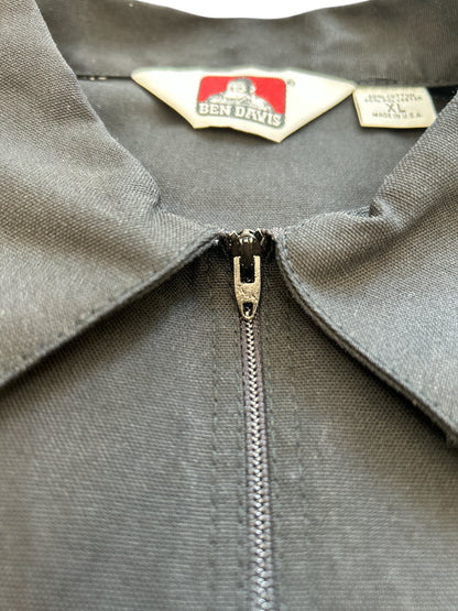 BEN DAVIS 90s HALF ZIP PULLOVER SHIRT Size XL