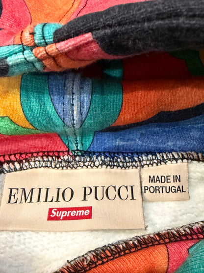 Supreme 21SS Emilio Pucci Hooded Sweatshirt Multi Size L