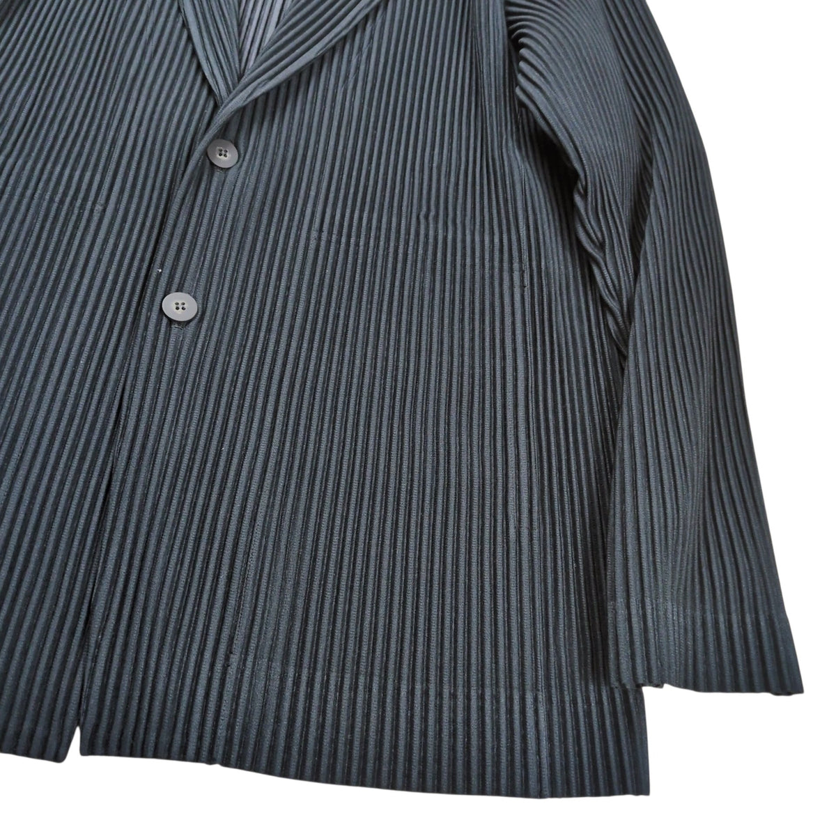 HOMME PLISSE ISSEY MIYAKE Pleated Tailored Jacket Size 2
