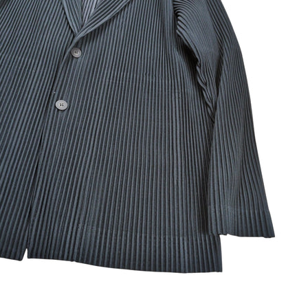 HOMME PLISSE ISSEY MIYAKE Pleated Tailored Jacket Size 2