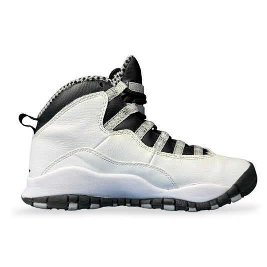 Nike 10 Steel Air Jordan Sneakers Black x White