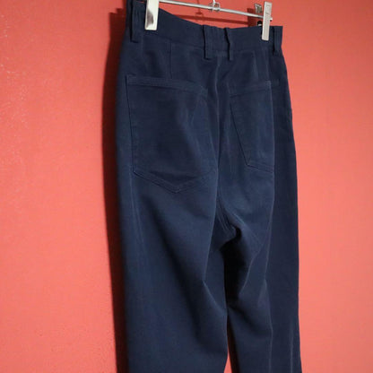 Issey Miyake 99SS Blue Cotton Wide Chino Pants Size M