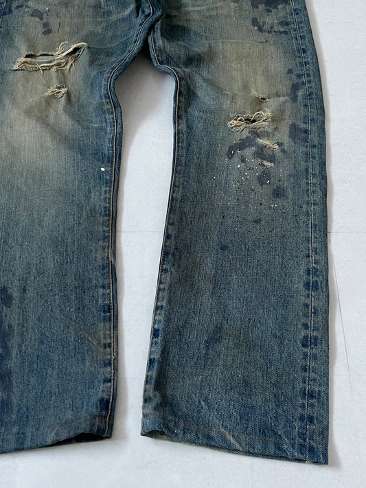Swagger Damaged Jeans Size 32