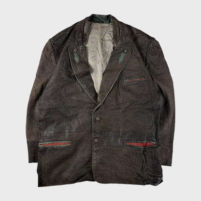 NEW FAST Leather Jacket Size XL