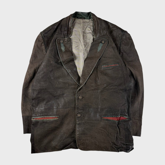 NEW FAST Leather Jacket Size XL