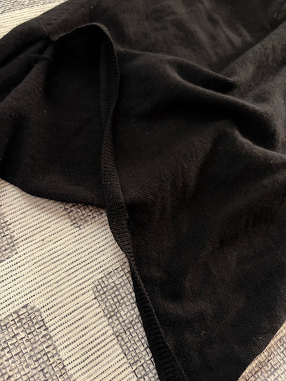 COMME des GARÇONS SS17 Asymmetric Wool Cardigan Black Size S