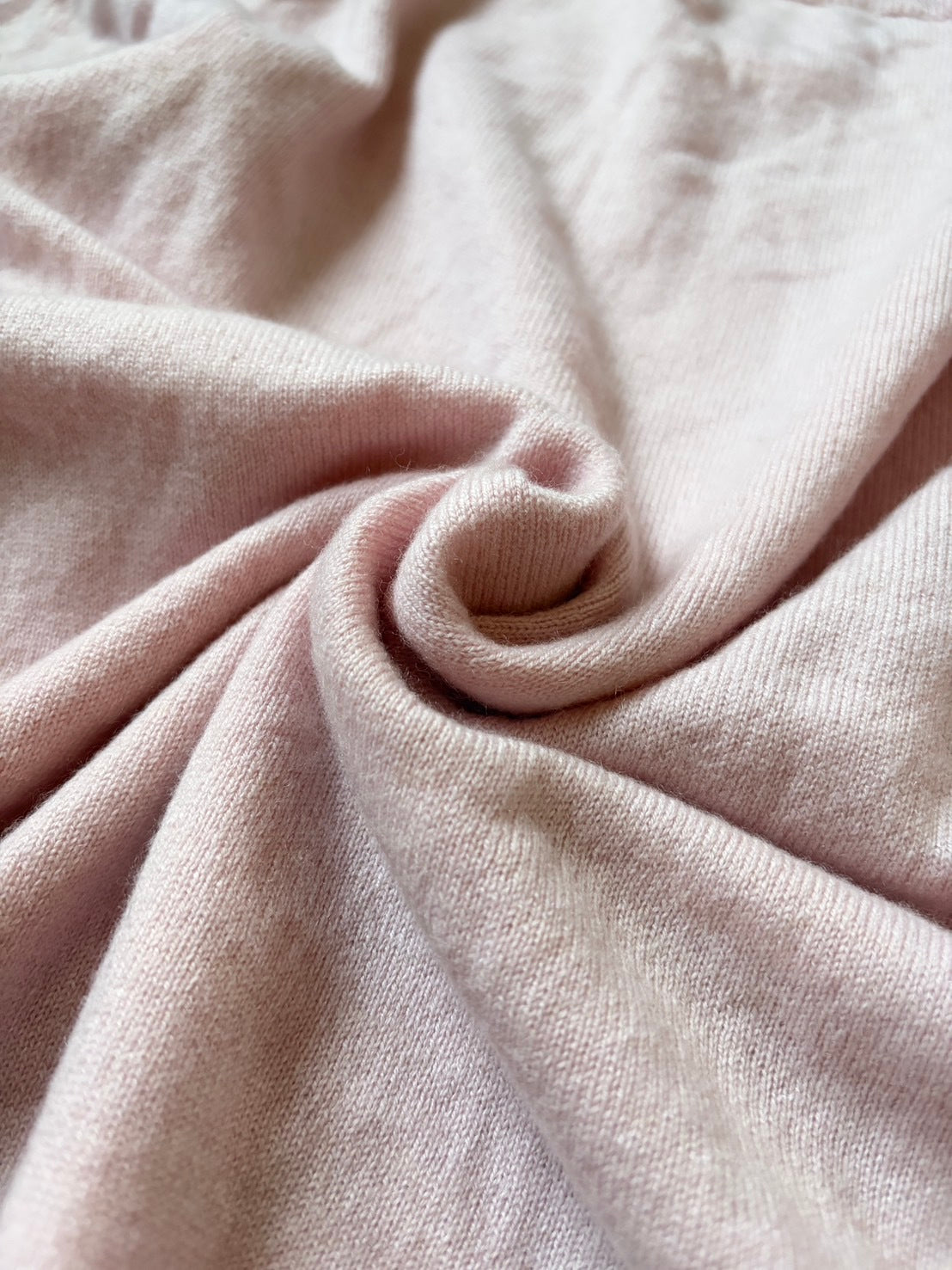 JIL SANDER AW19 Cashmere Crew Neck Sweater Pink Size 36
