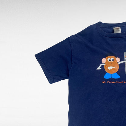 Fruit Of The Loom 00s T-Shirt Blue Size L