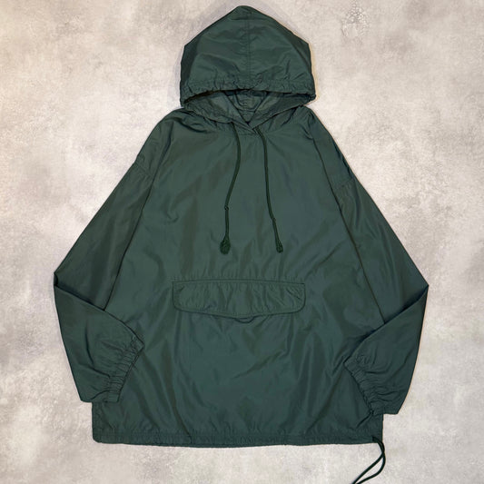OLD GAP 90s Nylon Anorak Olive Green Size XL