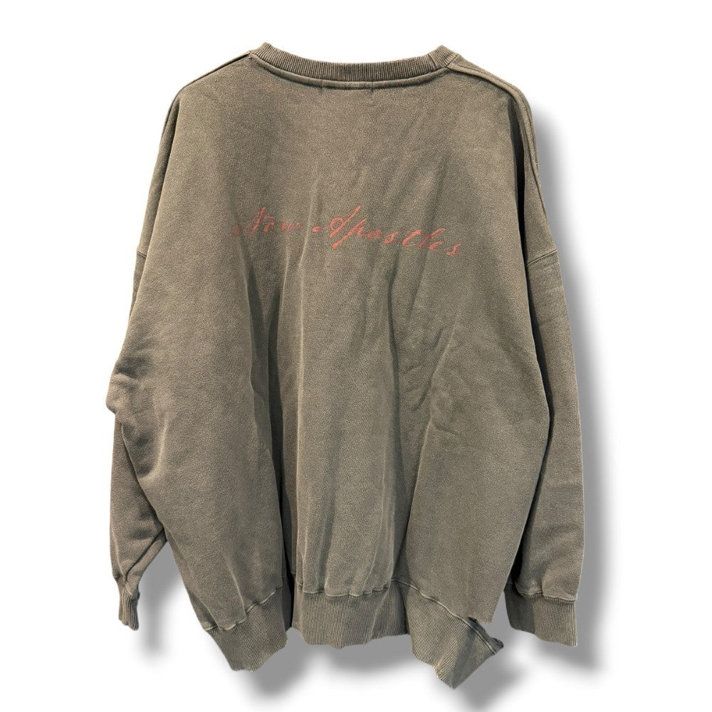 KIDILL 24SS Crewneck Sweatshirt Black Free Size