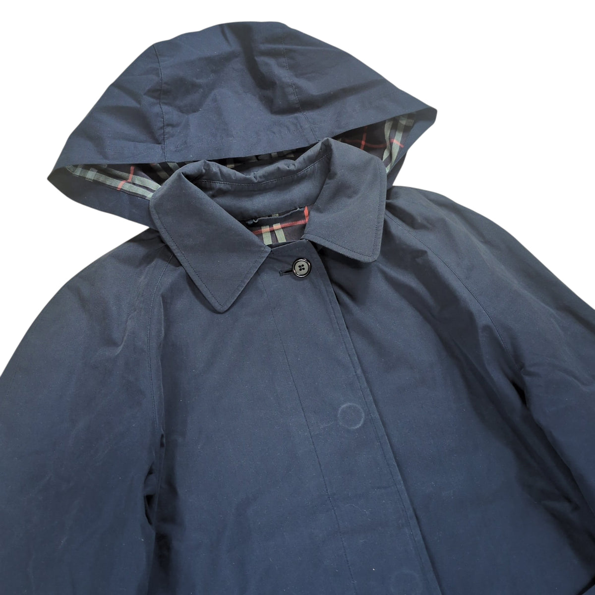 Burberrys Burberry Check Liner Hooded Coat Size M