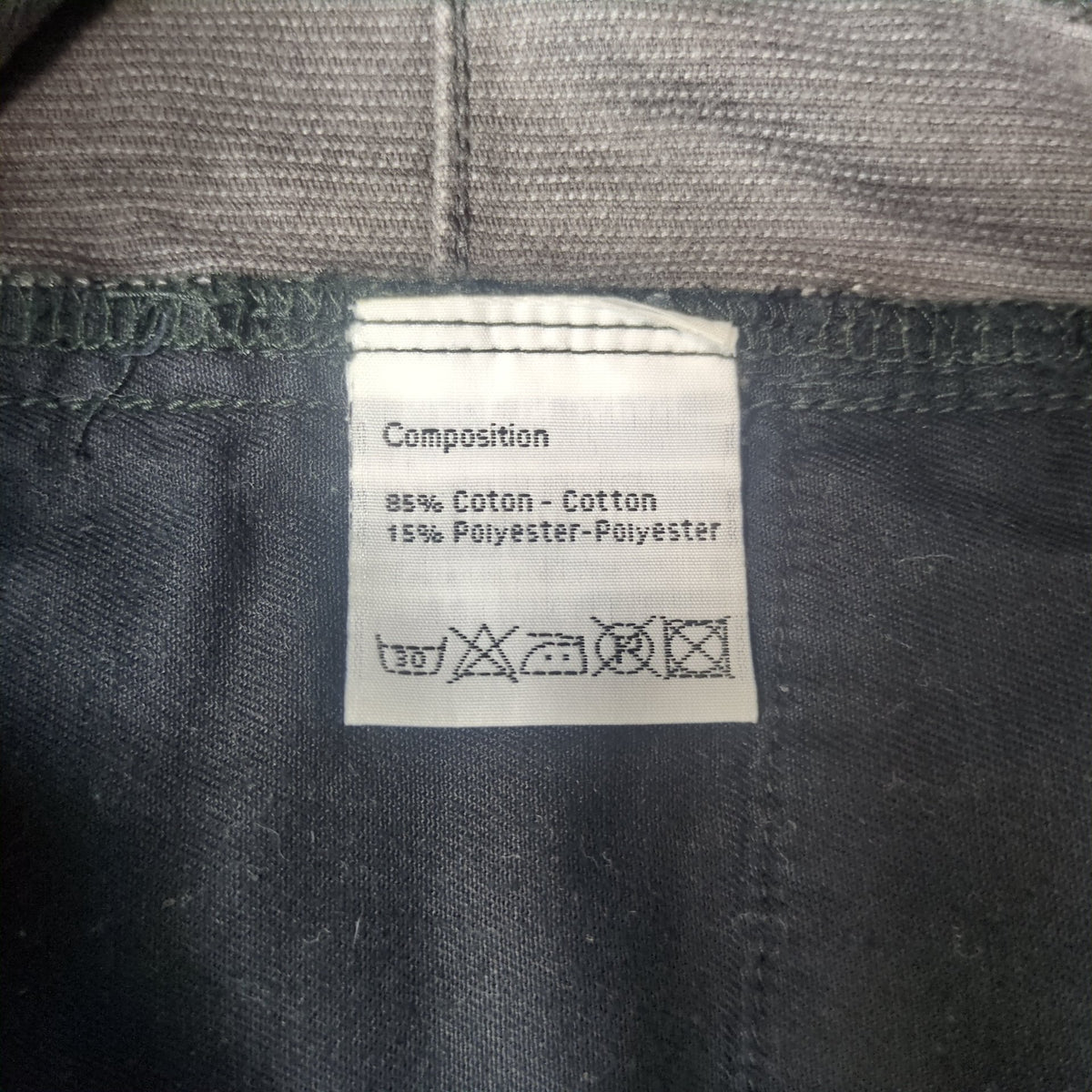 Dior HOMME 07AW Corduroy Coating Skinny Pants Size 31