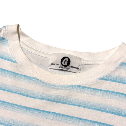 GOODENOUGH Border S Striped T-Shirt Size M