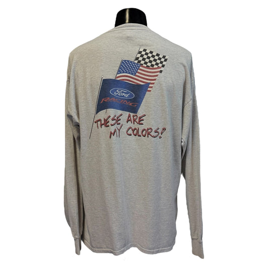 FORD Vintage "These Are My Colors!" Racing Long Size XL