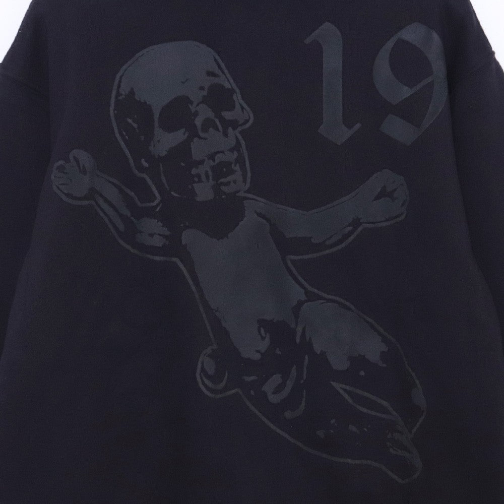 Chrome Hearts JOE FOTI SKULL Zip-Up Hoodie Black Size L