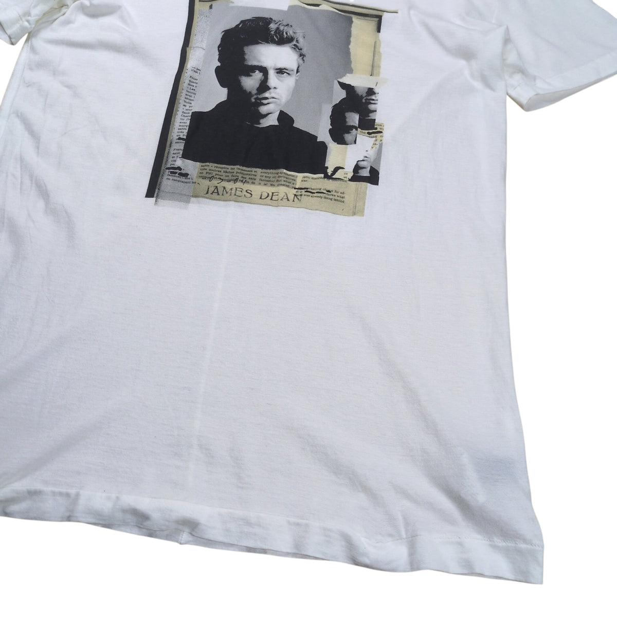 Dolce & Gabbana James Dean Photo T-Shirt White Size 48