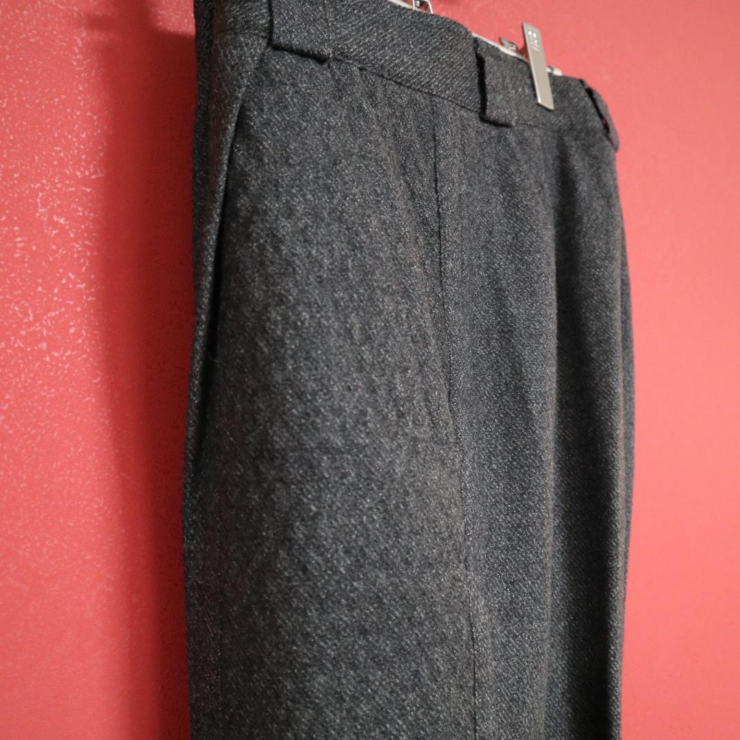 Gianni Versace Wide Front Embossed Slacks Size 44