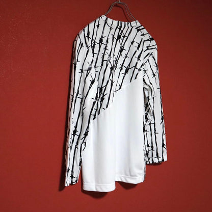 Comme des Garcons 25SS Barbed Wire Asymmetrical Long Sleeve Size S