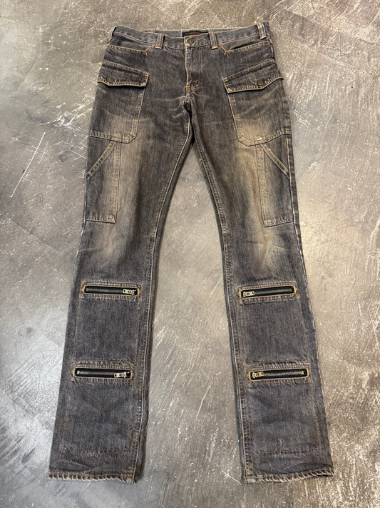 undercover 02AW Black Cotton Pants Size L