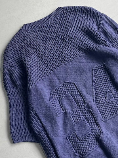 PHENOMENON 14ss Number Cotton Knit Purple Size L