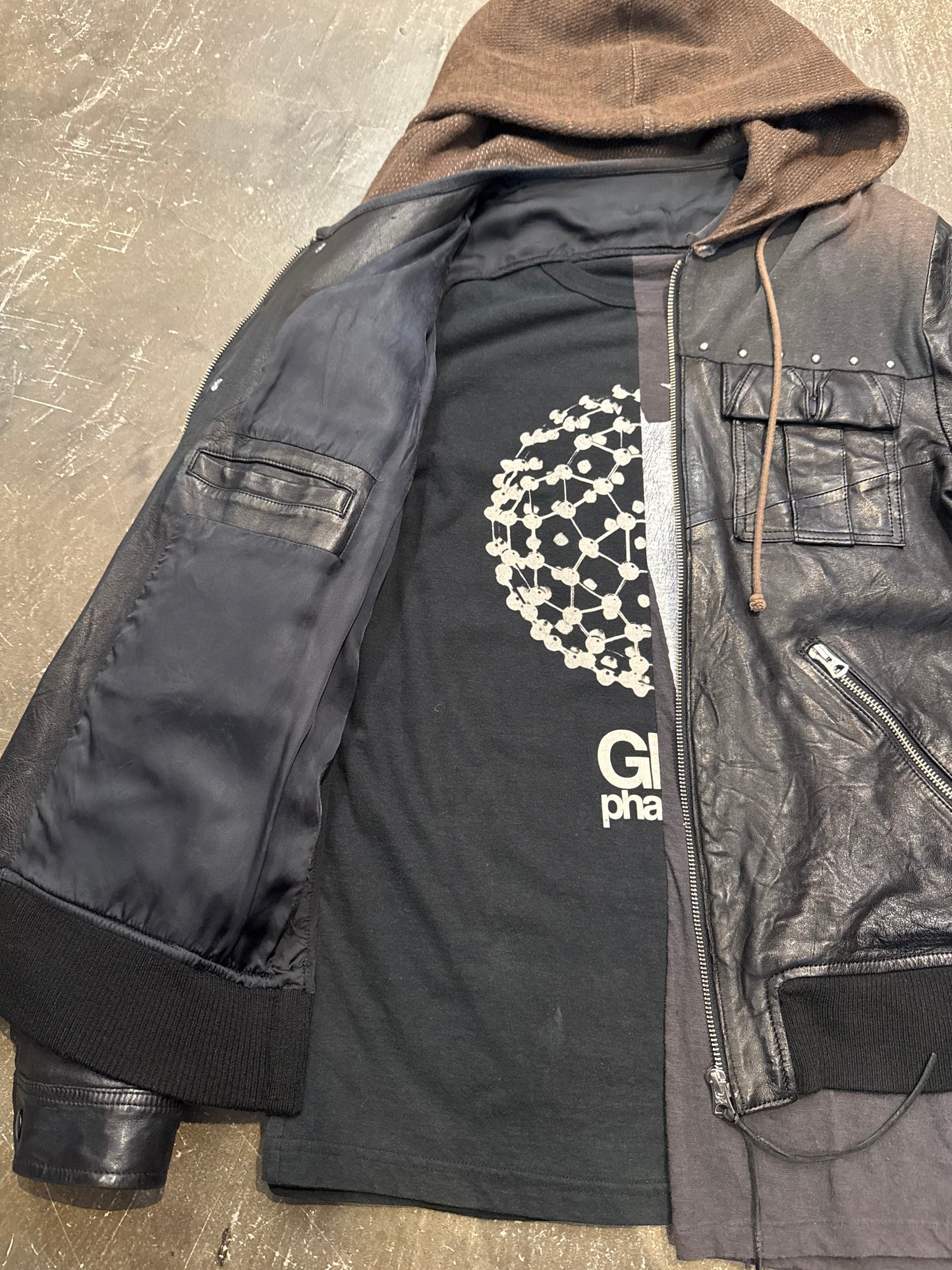 Undercover Black "One Off" Long Sleeve Top
