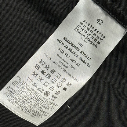 MAISON MARGIELA 24SS Invitation Zip Nylon Coat Size 42