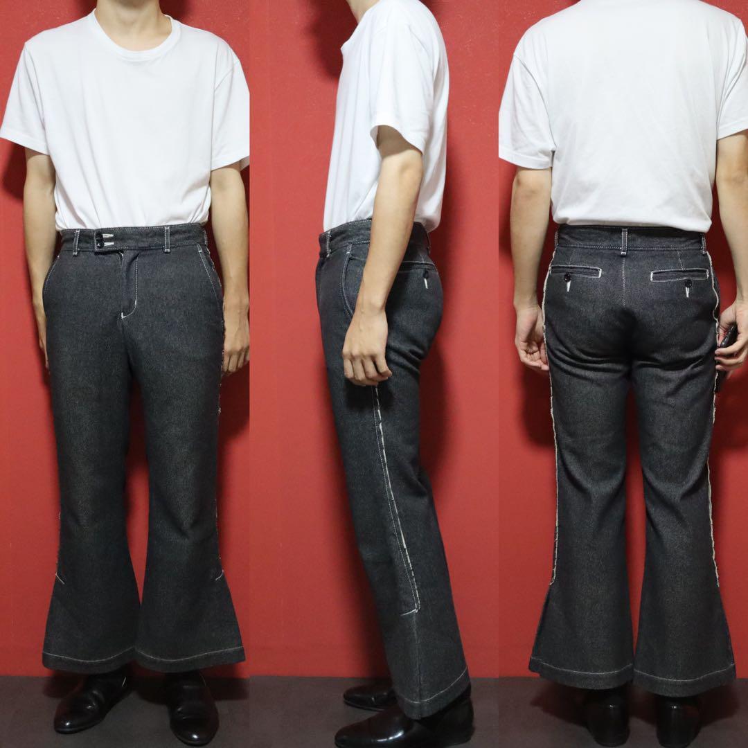 Comme des Garcons tricot Raw Edge Flare Jeans Size S