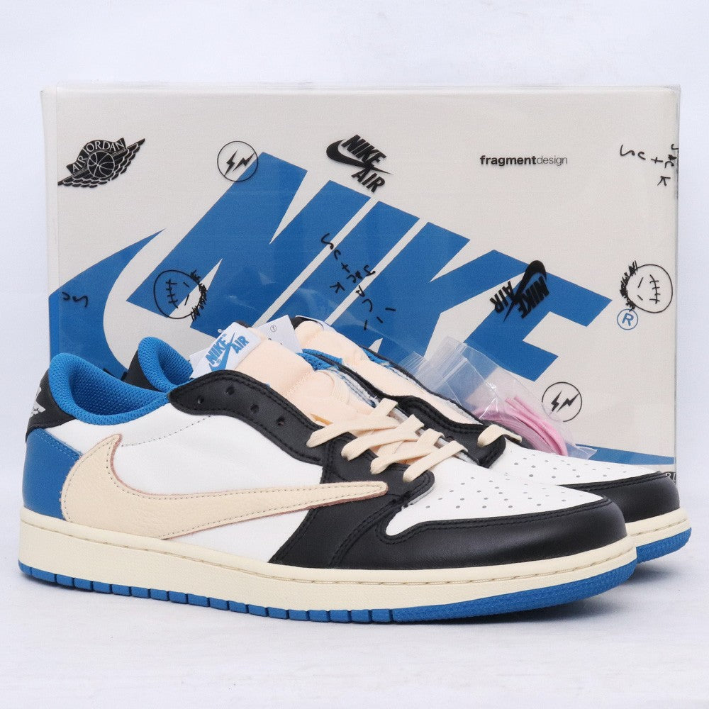 NIKE x Travis Scott x Fragment Air Jordan SP Blue Sneakers Size 28cm