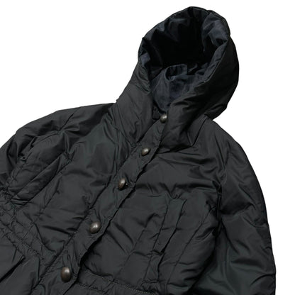 MARITHE FRANCOIS GIRBAUD Hooded Down Jacket Multi Size M