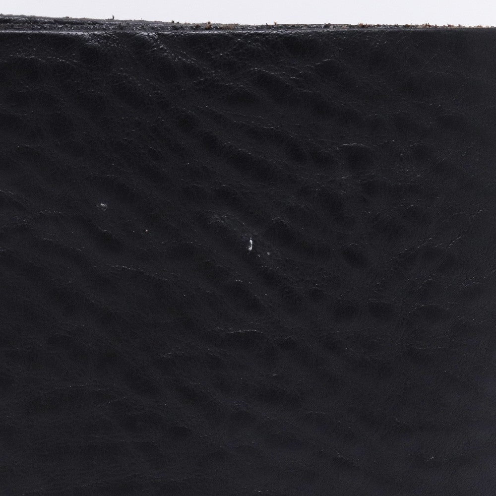 Isamu Katayama Backlash Black Italian Shoulder Wallet Size F