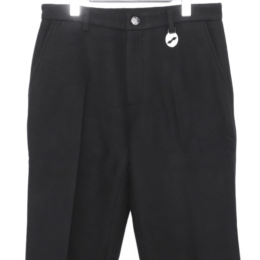 WE11DONE Straight Fit Suit Metal Ring Pants Black Size M