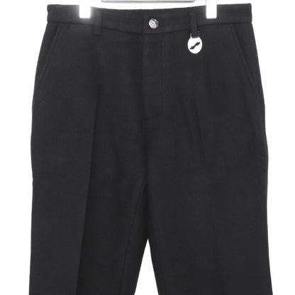 WE11DONE Straight Fit Suit Metal Ring Pants Black Size M