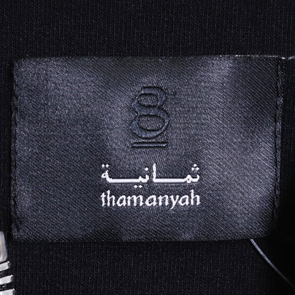 THAMANYAH Longline Sweat Blouson Jacket Black Size 44