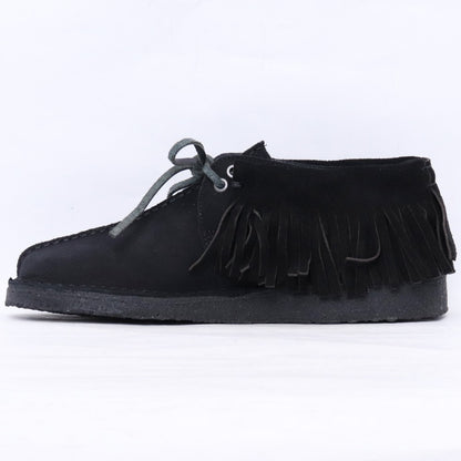 CLARKS × RECOGNIZE Fringe Desert Slip-Ons Black Size UK9