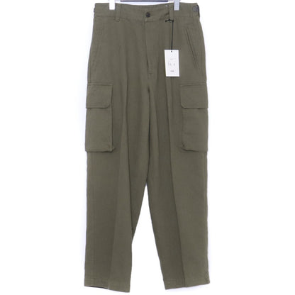 AWASA 25AW Cotton Washi Cargo Pants Khaki Size 2