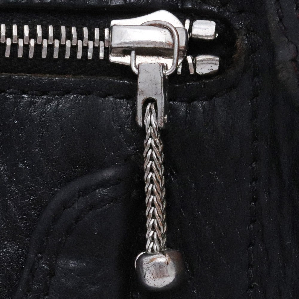 CHROME HEARTS 3-Fold Cemetery Cross Patch Wallet Size F