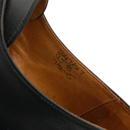 Tricker's 70s Vintage Plain Toe Shoes Black Size 7 1/2