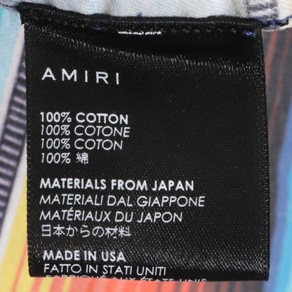 AMIRI Rainbow Border Long Sleeve Shirt Multi Size M