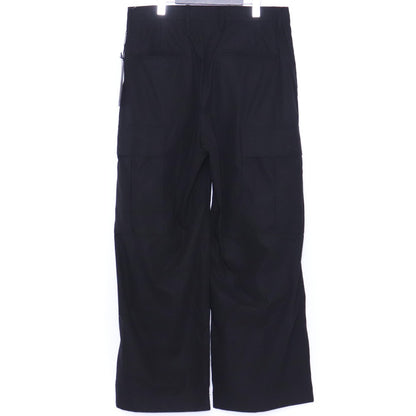 ALMOSTBLACK 25SS Wide 6-Pocket Pants Black Size 3