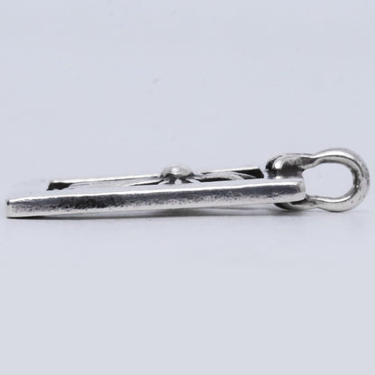 CHROME HEARTS Framed Open Babyfat Pendant Silver Size F