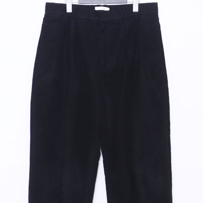 THE ROW Rolf Cotton Trousers Black Size 32