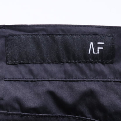 A.F ARTEFACT 25SS Nylon Baggy Cargo Pants Black Size 1