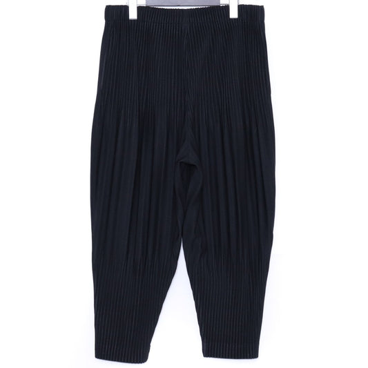HOMME PLISSE ISSEY MIYAKE Pleats Easy Pants Black Size 3