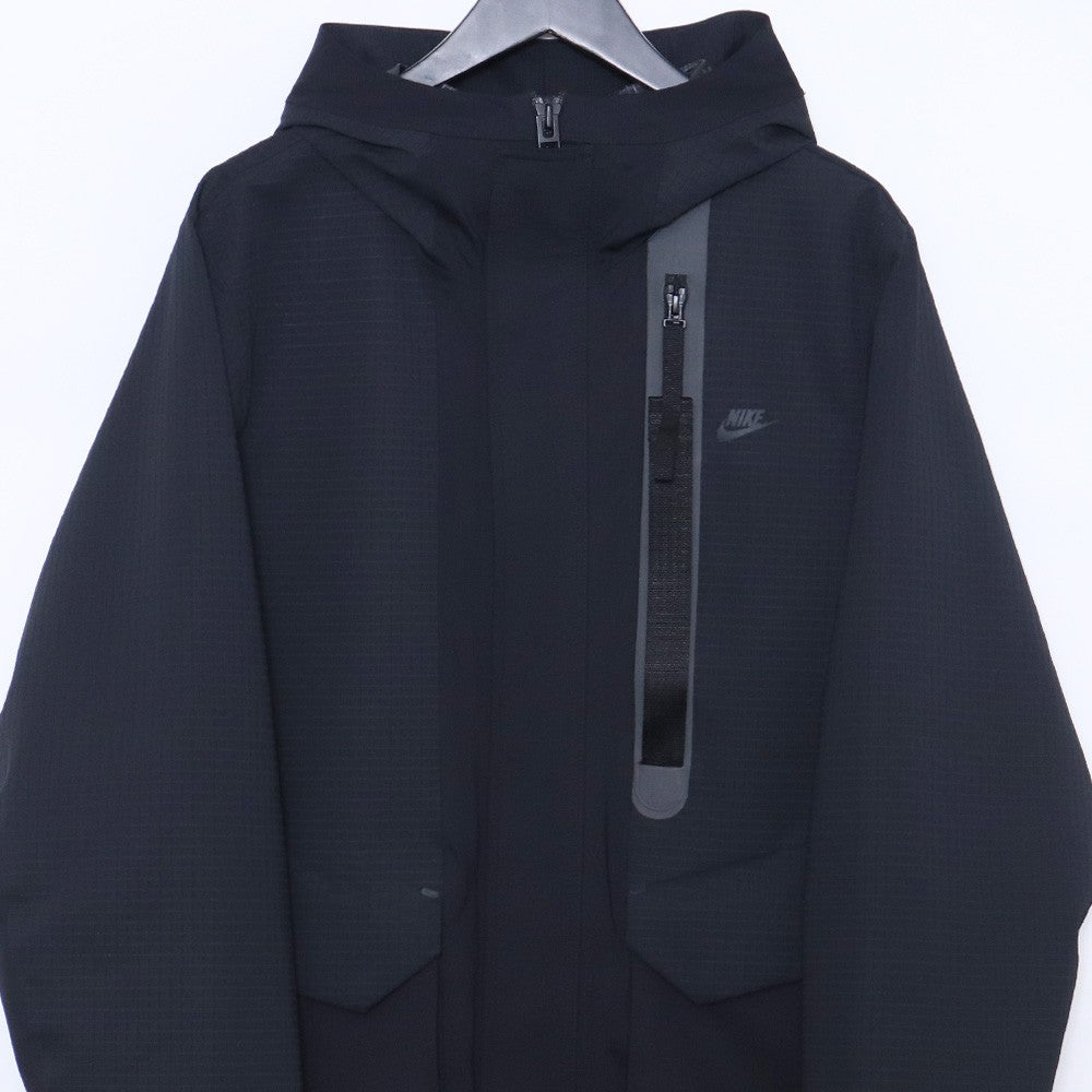NIKE 21AW Tech Pack Storm-Fit Nylon Coat Black Size M
