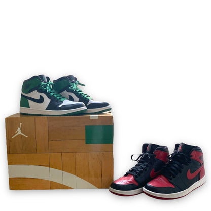 Nike Air Jordan 1 Defining Moments Green Sneakers Size 28cm