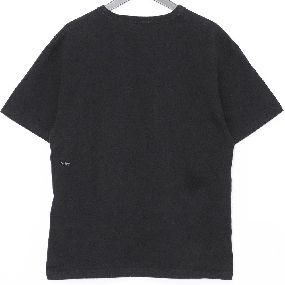 BOTTEGA VENETA Crewneck Logo T-Shirt Black Size 52