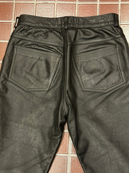 UNDERCOVER leather pants 90s vintage leather pants archive piece Size US 32